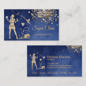 Maid Cleaning House Professional Cleaning Services Visitekaartje (Voorkant / Achterkant)