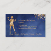 Maid Cleaning House Professional Cleaning Services Visitekaartje (Achterkant)