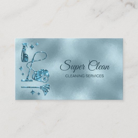 Maid Cleaning House Professional Cleaning Services Visitekaartje (Voorkant)