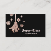 Maid Cleaning House Professional Cleaning Services Visitekaartje (Voorkant)