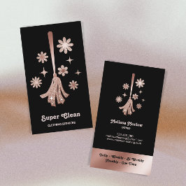 Maid Cleaning House Professional Cleaning Services Visitekaartje