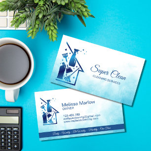 Maid Cleaning House Professional Cleaning Services Visitekaartje