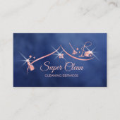 Maid Cleaning House Professional Cleaning Services Visitekaartje (Voorkant)