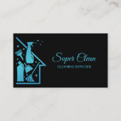 Maid Cleaning House Professional Cleaning Services Visitekaartje (Voorkant)