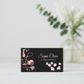 Maid Cleaning House Professional Cleaning Services Visitekaartje (Staand voorkant)