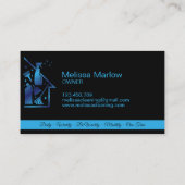 Maid Cleaning House Professional Cleaning Services Visitekaartje (Achterkant)