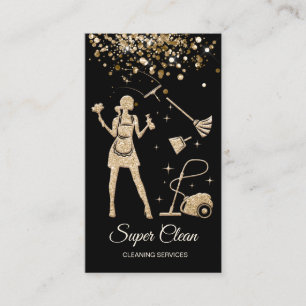 Maid Cleaning House Professional Cleaning Services Visitekaartje