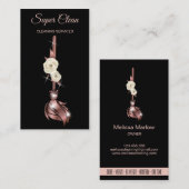 Maid Cleaning House Professional Cleaning Services Visitekaartje (Voorkant / Achterkant)