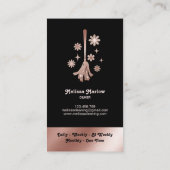 Maid Cleaning House Professional Cleaning Services Visitekaartje (Achterkant)