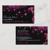 Maid Cleaning House Sparking Visitekaartje (Voorkant / Achterkant)