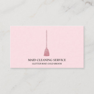 Maid Cleaning Housekeeper Visitekaartje