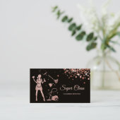 Maid Cleaning Housekeeping Kantoor Cleaning Servic Visitekaartje (Staand voorkant)