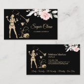 Maid Cleaning Housekeeping Kantoor Cleaning Servic Visitekaartje (Voorkant / Achterkant)