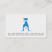 Maid Cleaning Service | Schone sproei Visitekaartje (Achterkant)