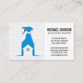 Maid Cleaning Service | Schone sproei Visitekaartje (Voorkant)