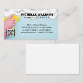 Maid Cleaning | Zeep Sud | QR-code Visitekaartje (Voorkant / Achterkant)