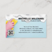 Maid Cleaning | Zeep Sud | QR-code Visitekaartje (Voorkant)