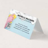 Maid Cleaning | Zeep Sud | QR-code Visitekaartje (Voorkant)