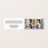 Maid Dusting Boeken Visitekaartje (Buitenkant ongevouwen)