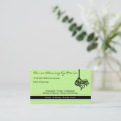 Maid Housekeeper Visitekaartjes (Staand voorkant)