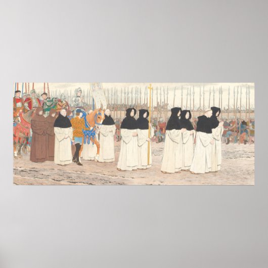 Maid in Armor - Boutet de Monvel Fine Art Poster (Voorkant)