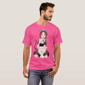 Maid Kaguya - Liefde is oorlog T-shirt (Voorkant volledig)