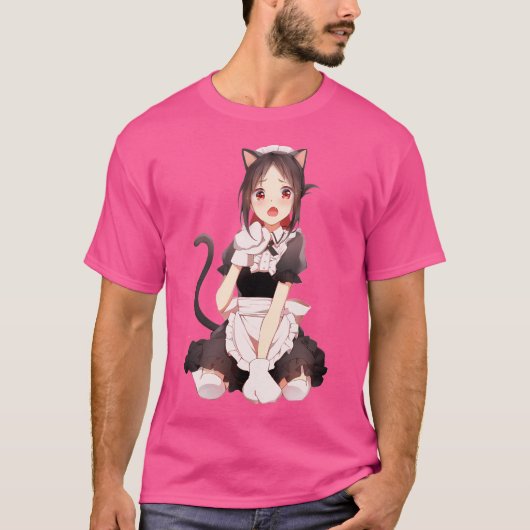 Maid Kaguya - Liefde is oorlog T-shirt (Voorkant)