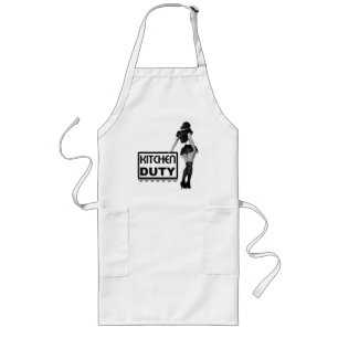 Maid Long Apron Lang Schort