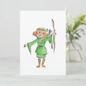 Maid Marian Kaart (Staand voorkant)