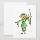 Maid Marian Kaart (Voorkant / Achterkant)