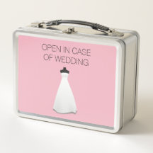 Maid of Bridesmaid's Lunch Box Invite