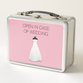Maid of Bridesmaid's Lunch Box Invite