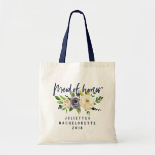 Maid of epileptische waterverf tote bag