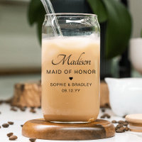 Maid of Honor Aangepaste gepersonaliseerde bruilof