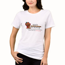 Maid of Honor Afrikaans geïnspireerd T-shirt