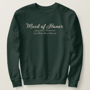 Maid of Honor Bachelorette Party Matching Trui