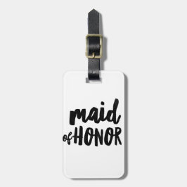 Maid of Honor Bagagelabel