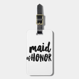 Maid of Honor Bagagelabel