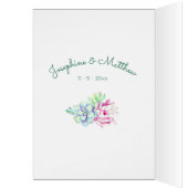 Maid of Honor Bedankt Cactus & Succulents (Binnen (Links))