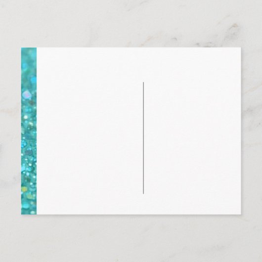 Maid of Honor beroemd gemaakt door Emerald Green Uitnodiging Briefkaart (Achterkant)