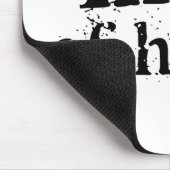 Maid of Honor Black Text Muismat (Hoek)