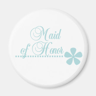 Maid of Honor Blauwgroen Elegance Magneet