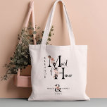 Maid of Honor Bloem Letter Boho Bloemen Bruiloft Tote Bag<br><div class="desc">Maid of Honor canvas tas te personaliseren voor uw Maid of Honor. Maid of Honor is voorzien van neutrale boho bloemenletters en handgeschreven script. U kunt ook de naam van de bruid en bruidegom en hun trouwdatum toevoegen, die een coördinerende bloemenampersand lijst. Heerlijk huwelijksfeest aandenken cadeau en perfect voor een...</div>