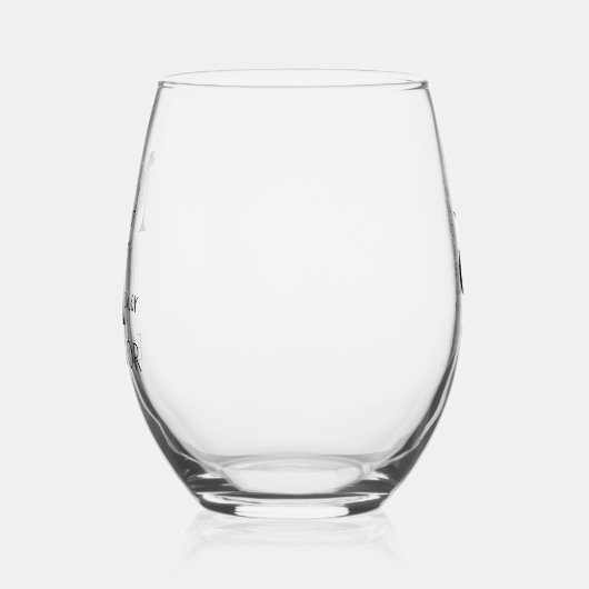 Maid of Honor Bloemenbrief Bruidsfeest Bruiloft Wijnglas Zonder Voet (Links)