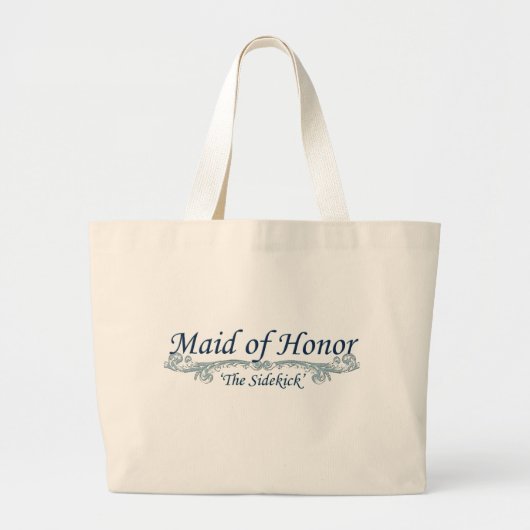 Maid of Honor bridal party canvas tassen (Voorkant)