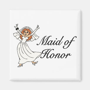 Maid of Honor (Bride) Magneet