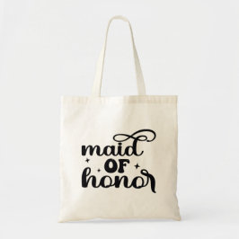 Maid of Honor Bruidsmeisje Gift Bruidsfeest Tote Bag