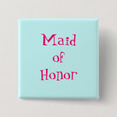 Maid of Honor Button (Voorkant)