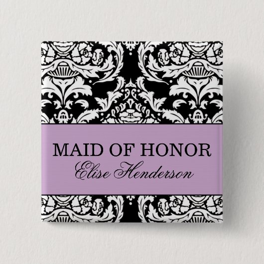 Maid of Honor Button (Voorkant)