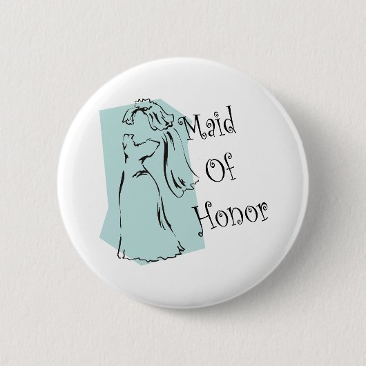 Maid of Honor Button (Voorkant)